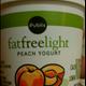 Publix Fat Free Light Peach Yogurt