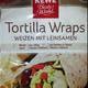 REWE Beste Wahl Tortilla Wraps Weizen mit Leinsamen