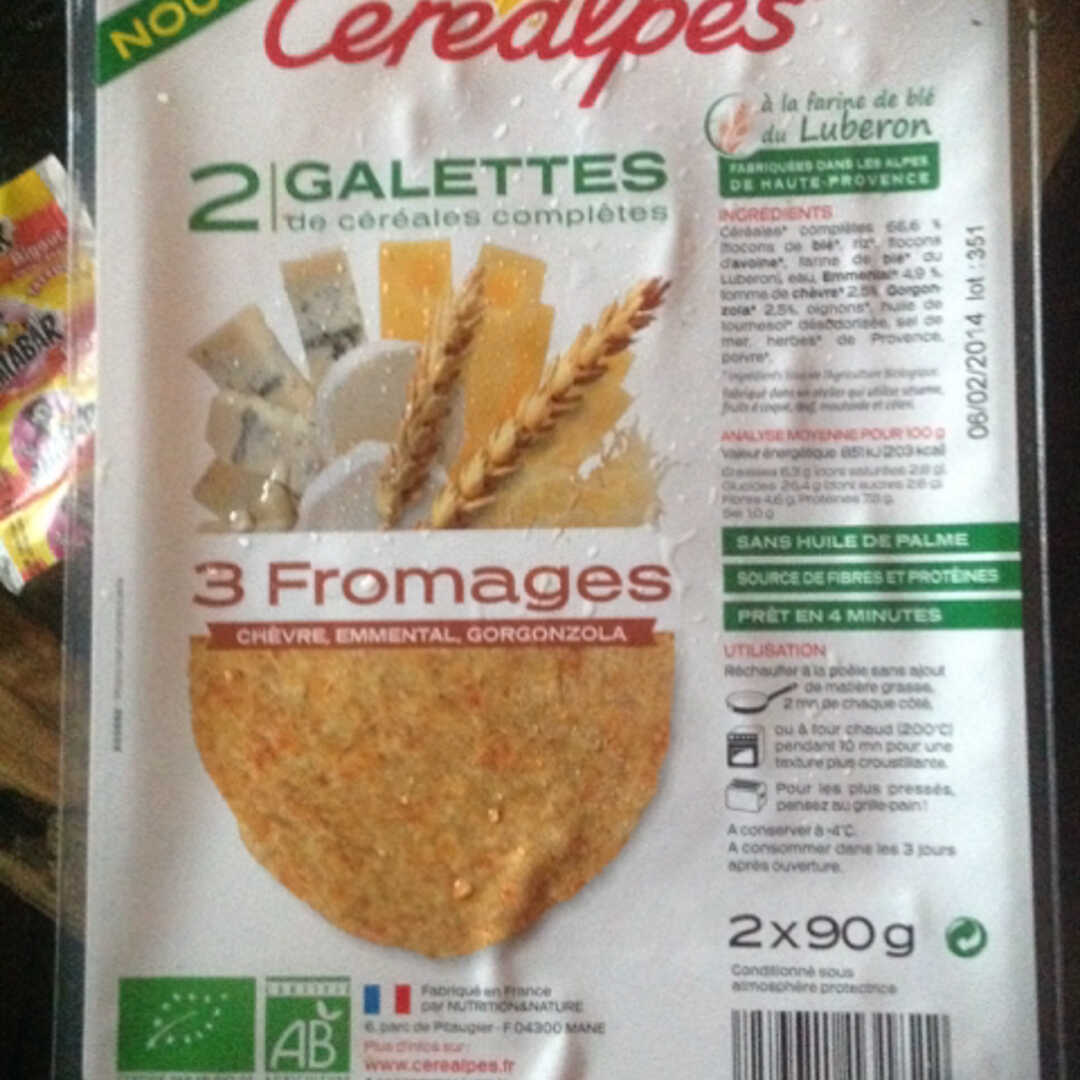 Céréalpes Galette 3 Fromages