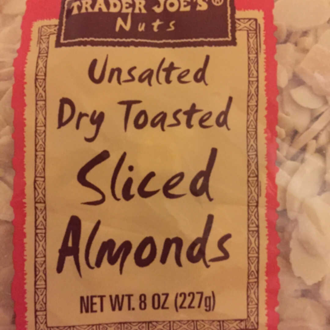 Trader Joe's Unsalted Dry Toasted Sliced Almonds