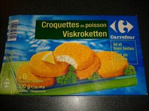 Carrefour Croquettes de Poisson