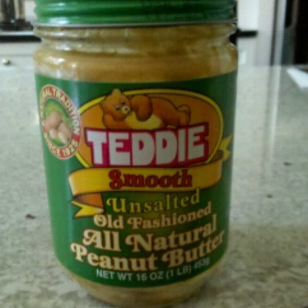 Teddie Smooth Unsalted Old Fashioned All Natural Peanut Butter