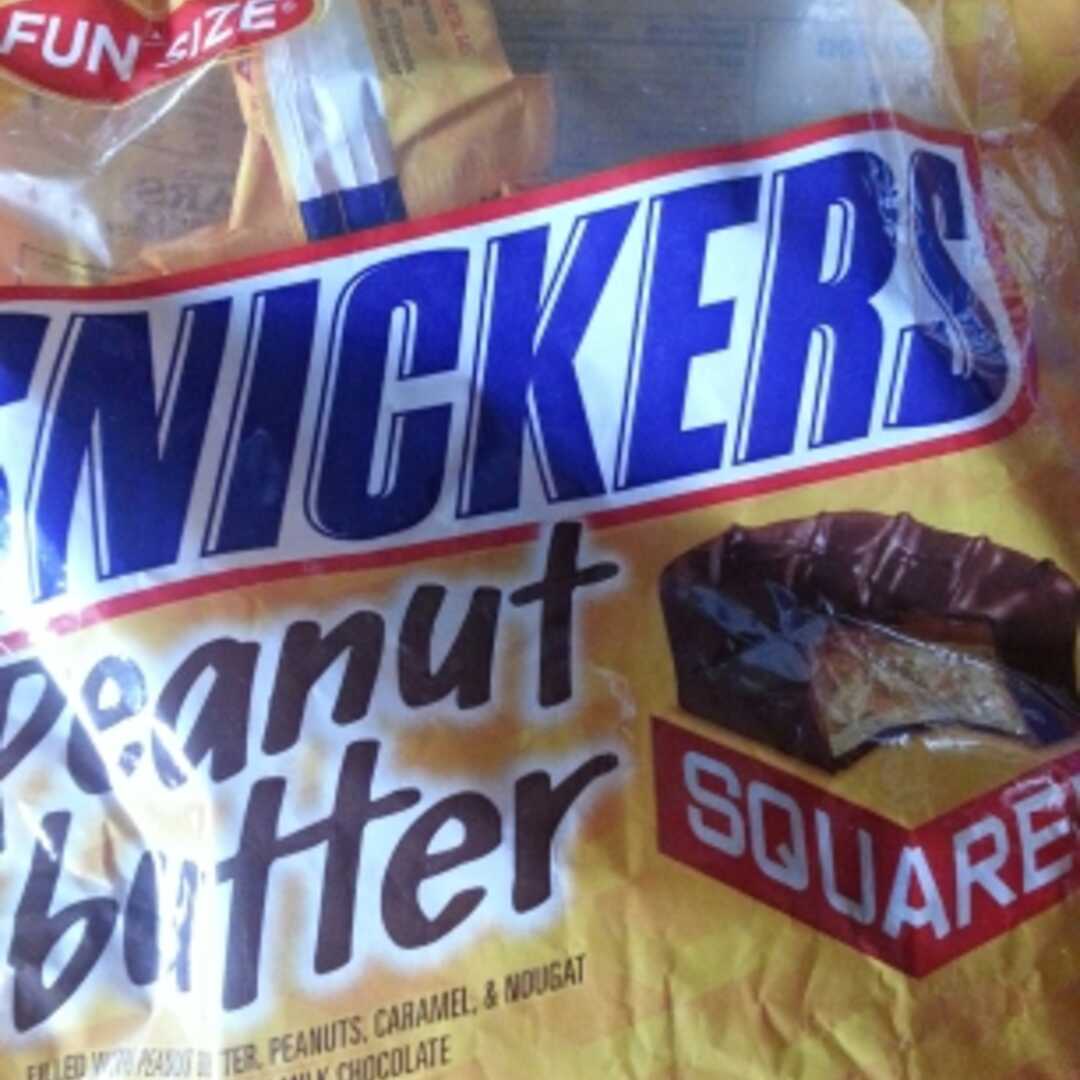 Snickers Peanut Butter Squares (Fun Size)