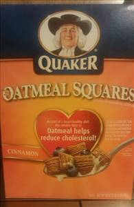 Quaker Oatmeal Squares Cereal - Cinnamon