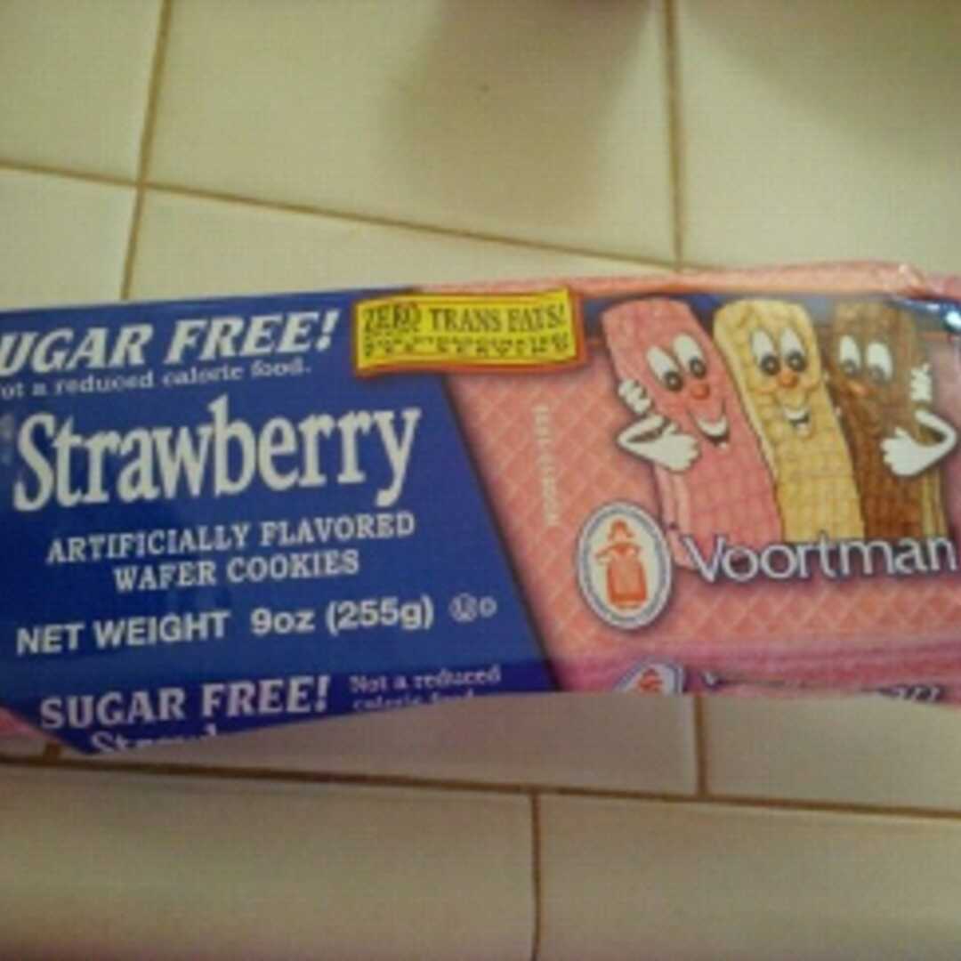 Voortman Sugar Free Strawberry Wafer Cookies