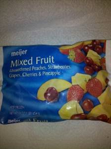 Meijer Unsweetened Mixed Fruit