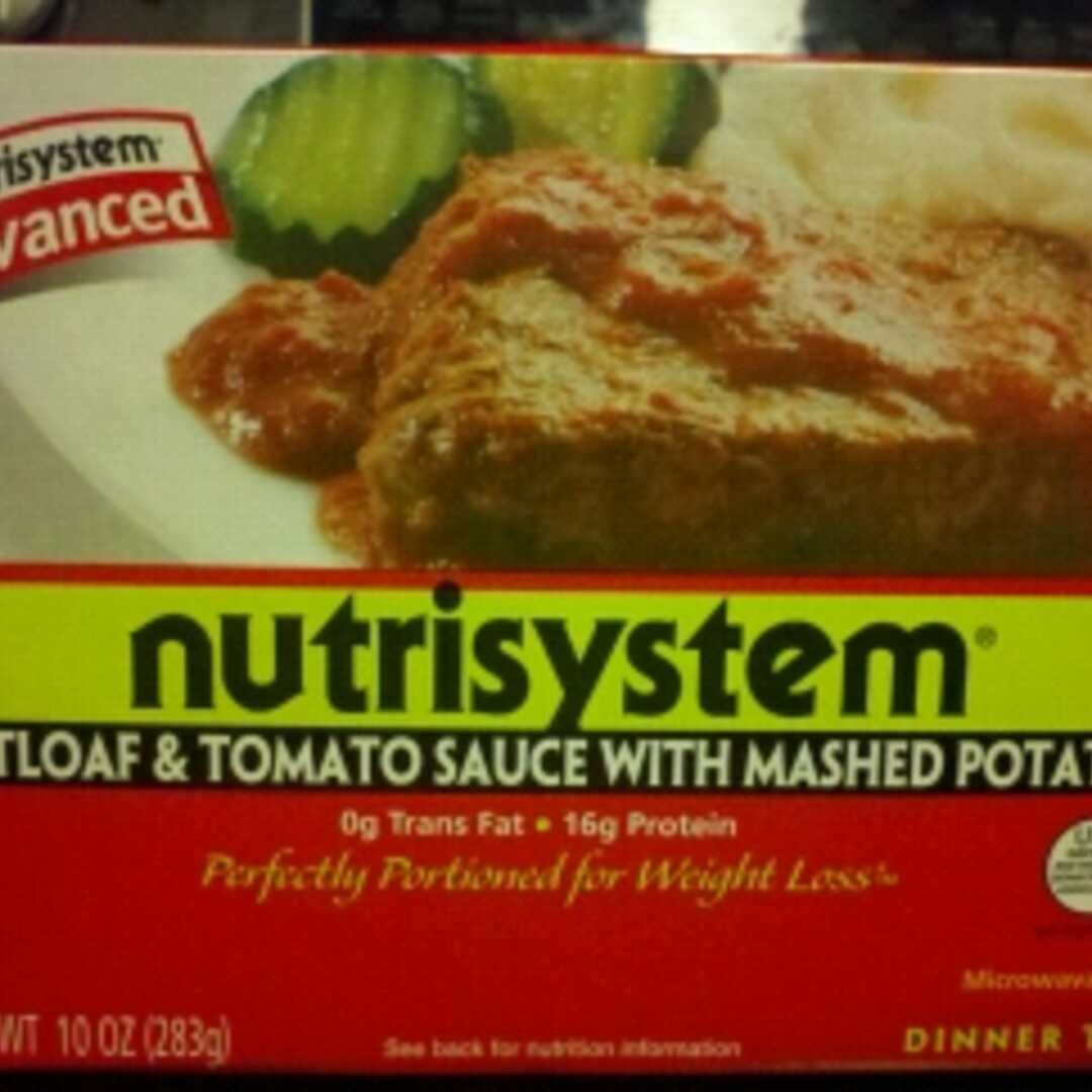 NutriSystem Meatloaf & Tomato Sauce with Mashed Potatoes