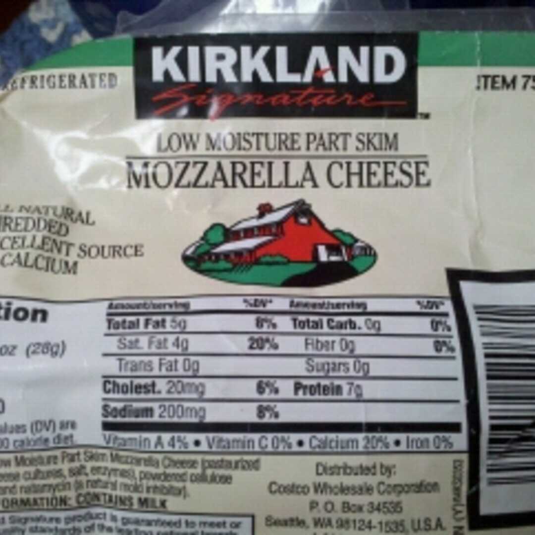 Kirkland Signature Low Moisture Part Skim Shredded Mozzarella Cheese
