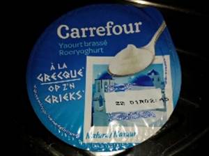 Carrefour Yaourt Brassé à la Grecque