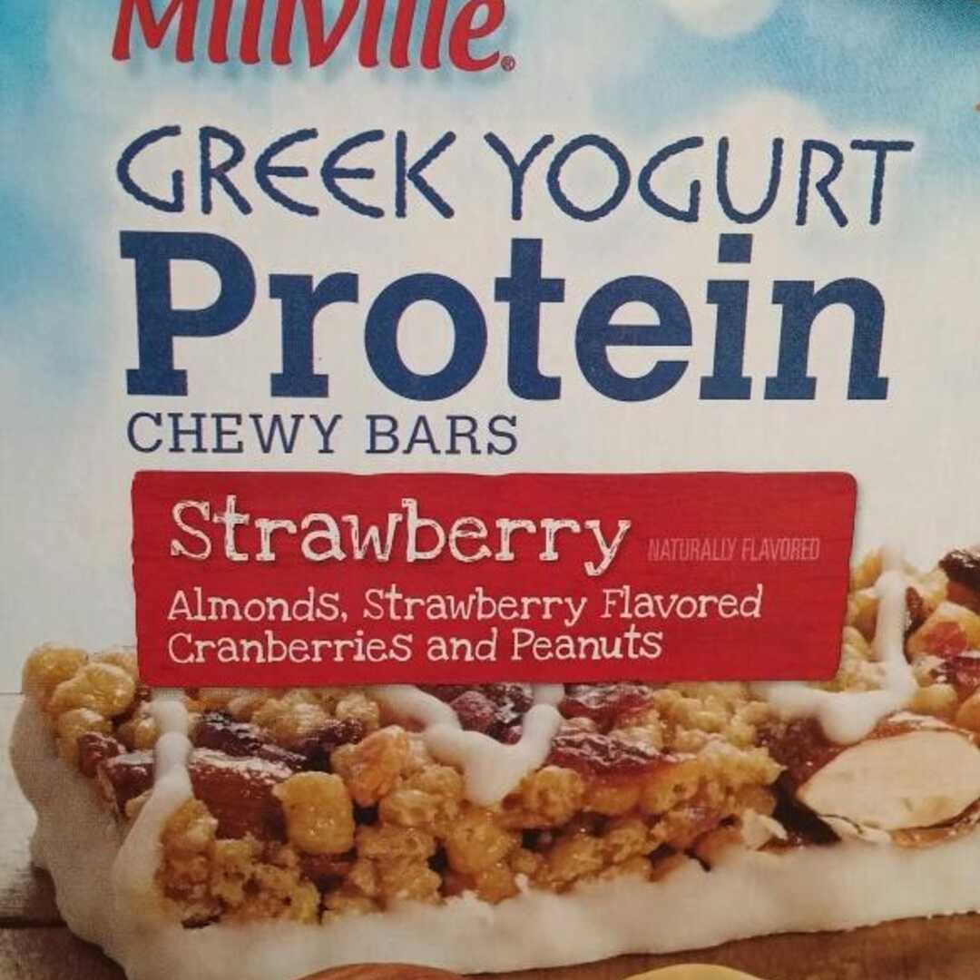 Millville Greek Yogurt Protein Chewy Bars