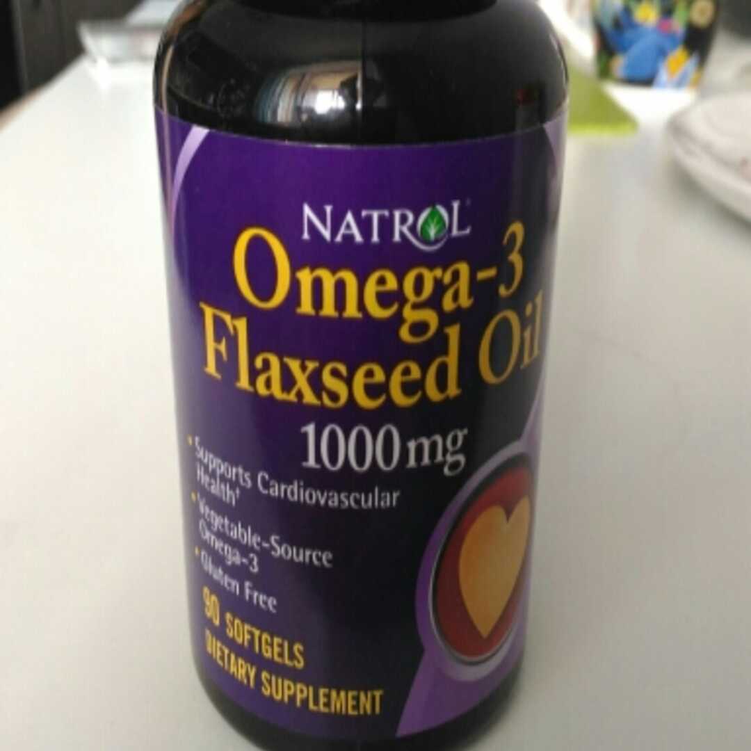 Natrol Omega-3 Flaxseed Oil