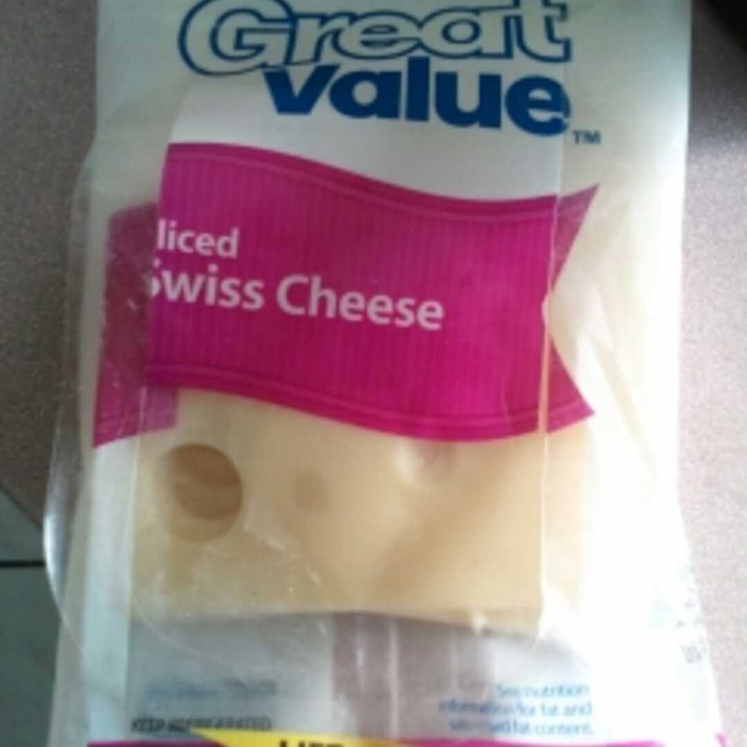 Great Value Sliced Swiss Cheese