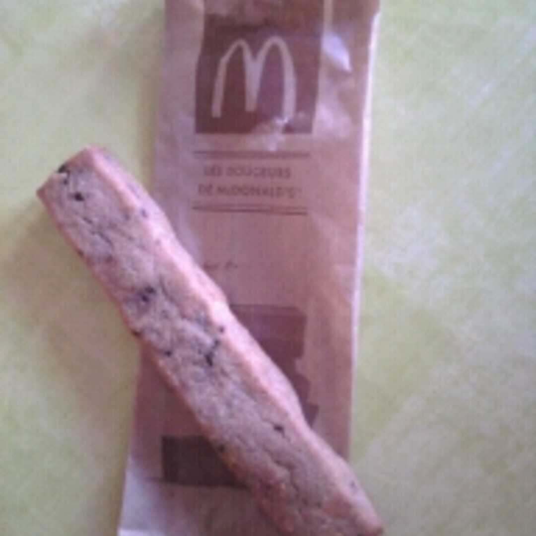 McDonald's Cookie Stick Aux Noisettes