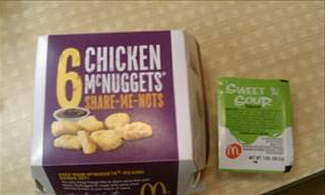 McDonald's 6 Piece Chicken McNuggets