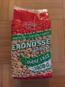 XOX Erdnüsse Geröstet ohne Salz