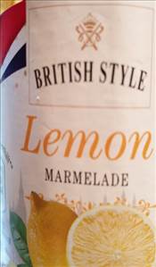 British Style Lemon Marmelade