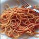 Meatless Spaghetti with Tomato Sauce