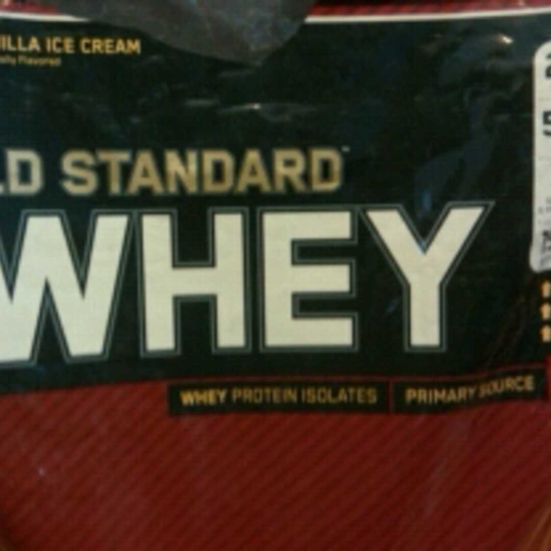 Optimum Nutrition Gold Standard 100% Whey - Vanilla Ice Cream