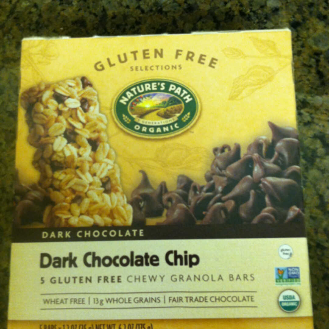 Nature's Path Organic Chewy Granola Bars - Dark Chocolate Chocolate Chip