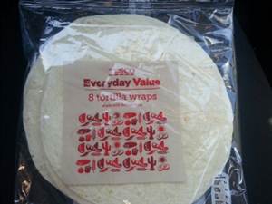 Tesco Value Tortilla Wraps