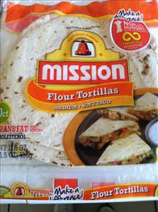 Mission Soft Taco Flour Tortillas (Medium)