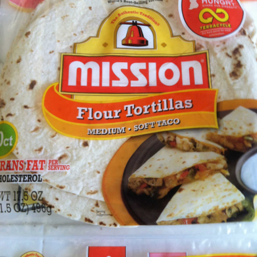 Mission Soft Taco Flour Tortillas (Medium)
