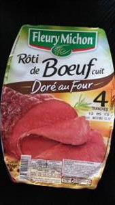 Fleury Michon Rôti de Bœuf Cuit Doré au Four