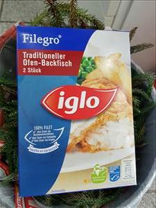 Iglo Filegro Traditioneller Ofen-Backfisch
