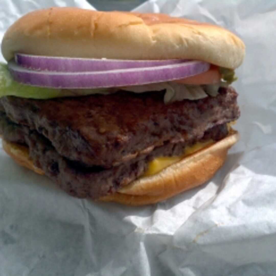Wendy's Dave's Hot 'N Juicy 1/2 lb. Double