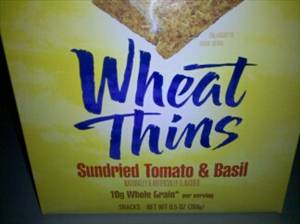 Nabisco Wheat Thins Crackers - Sun Dried Tomato and Basil