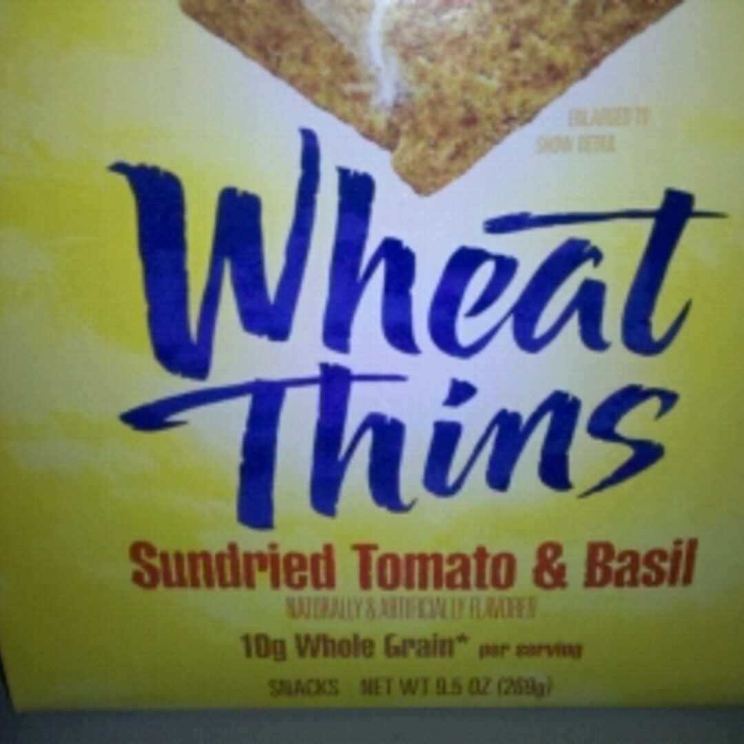 Nabisco Wheat Thins Crackers - Sun Dried Tomato and Basil