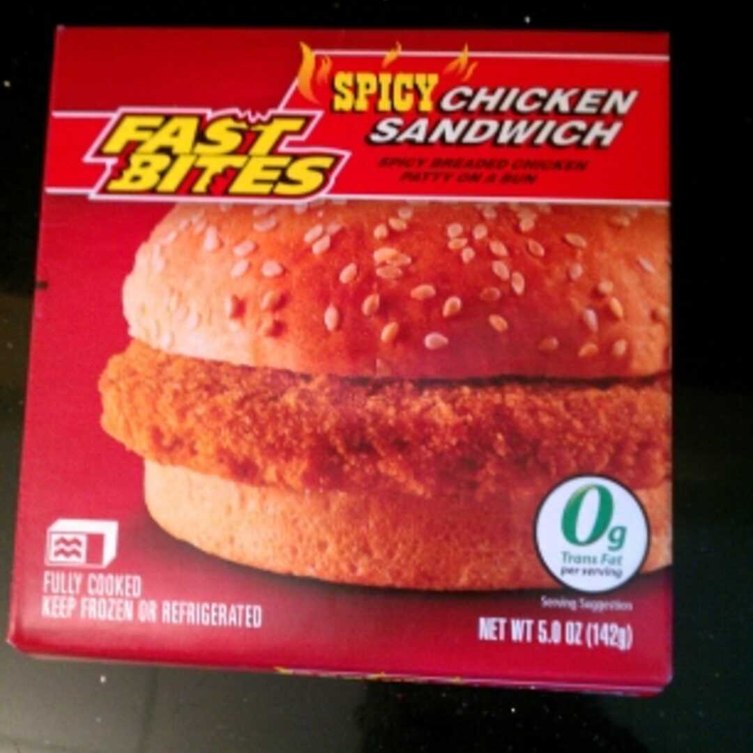 Fast Bites Spicy Chicken Sandwich