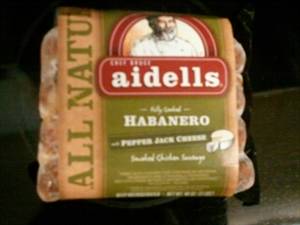 Aidells Habanero & Green Chile Smoked Chicken & Turkey Sausage