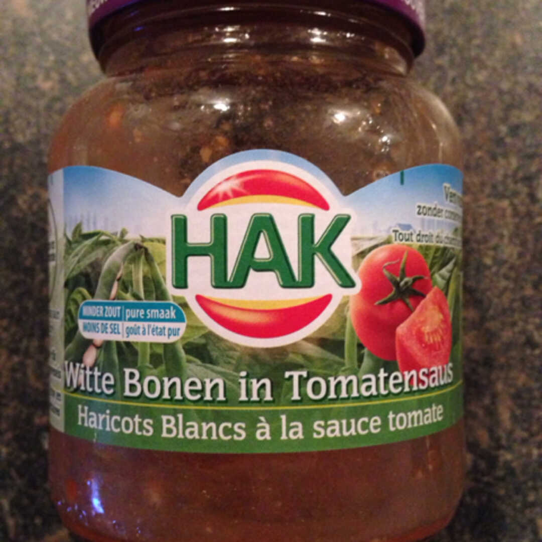 HAK Witte Bonen in Tomatensaus 0%