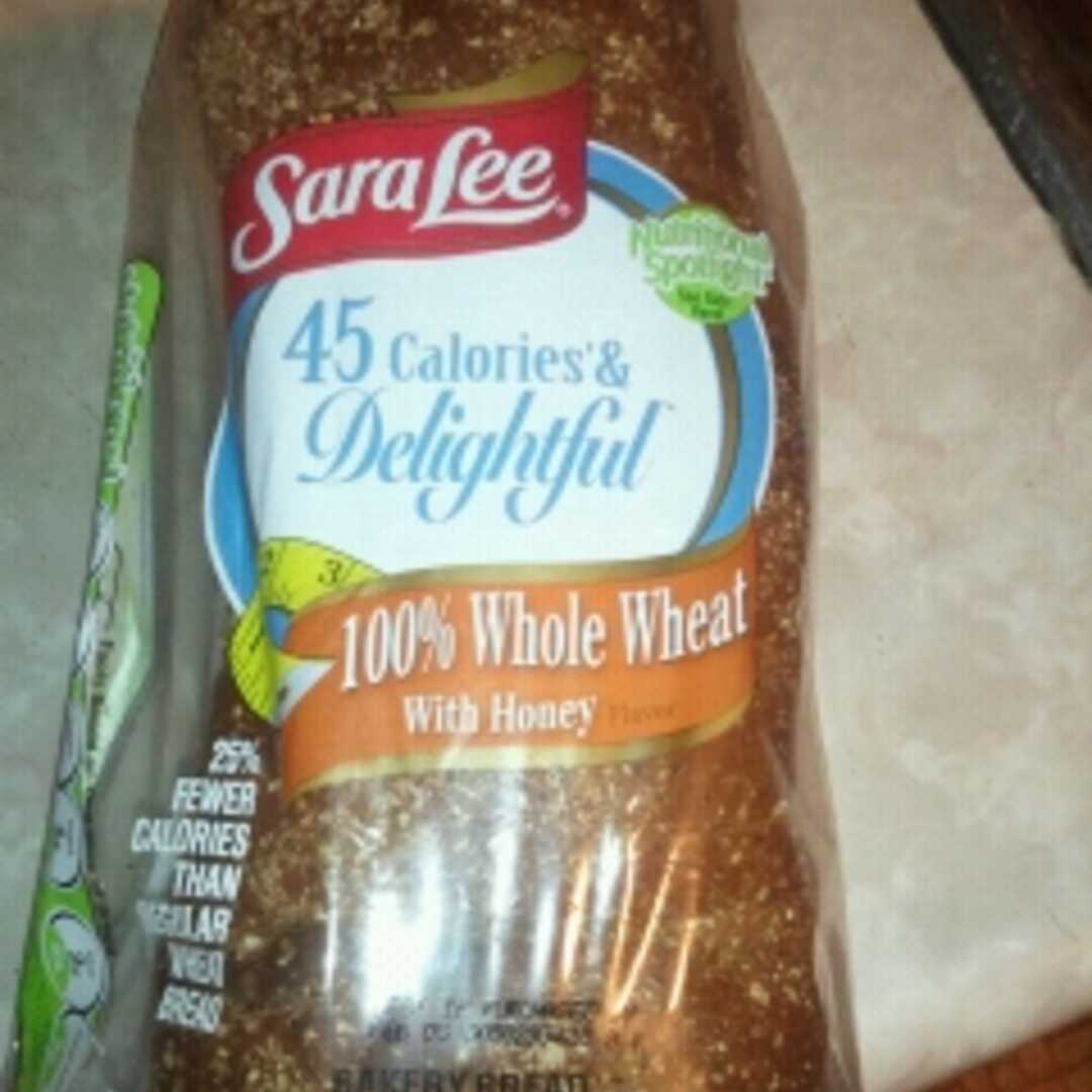 Sara Lee 45 Calories & Delightful 100% Whole Wheat Bread