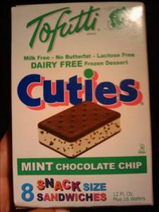Tofutti Mint Chocolate Chip Cuties