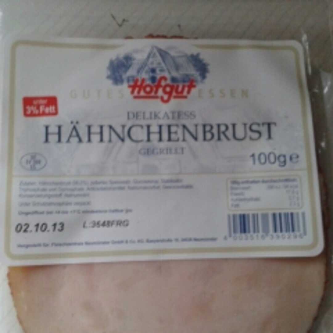 Hähnchenbrust (Im Backofen geröstet, Fettfrei, in Scheiben geschnitten)
