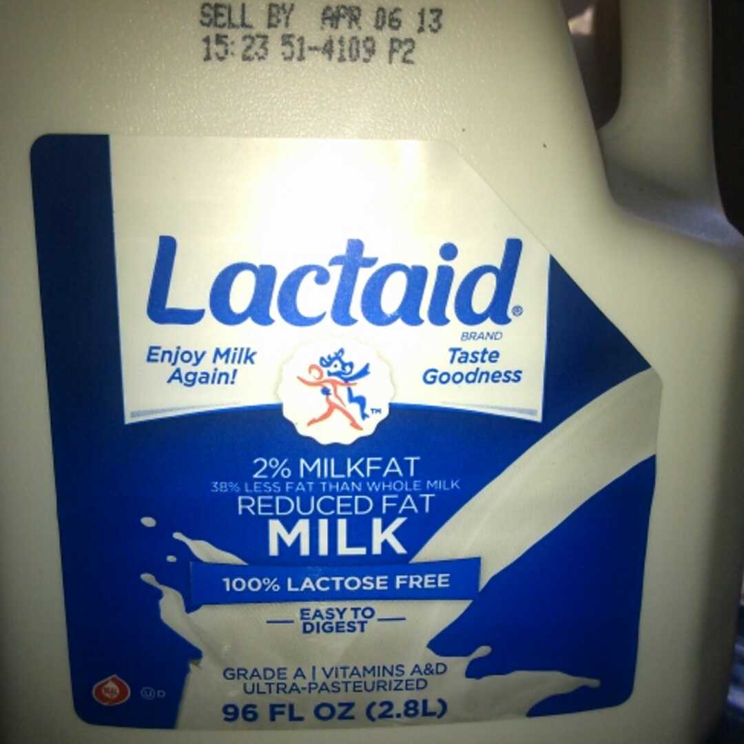Lactaid 100% Lactose Free Reduced Fat Calcium Fortified Milk