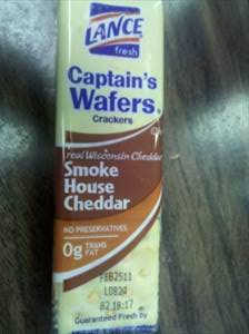 Lance Captain's Wafers Smokehouse Cheddar