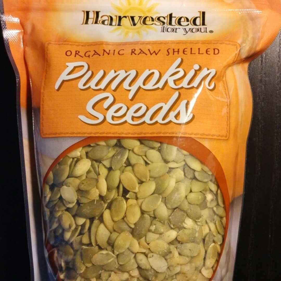 Harvested For You Organic Raw Shelled Pumpkin Seeds