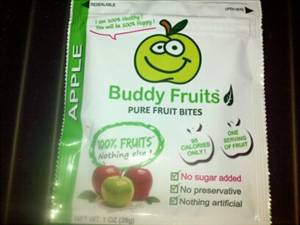 Buddy Fruits Pure Fruit Bites - Apple