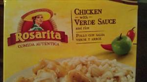 Rosarita Chicken with Verde Sauce and Rice