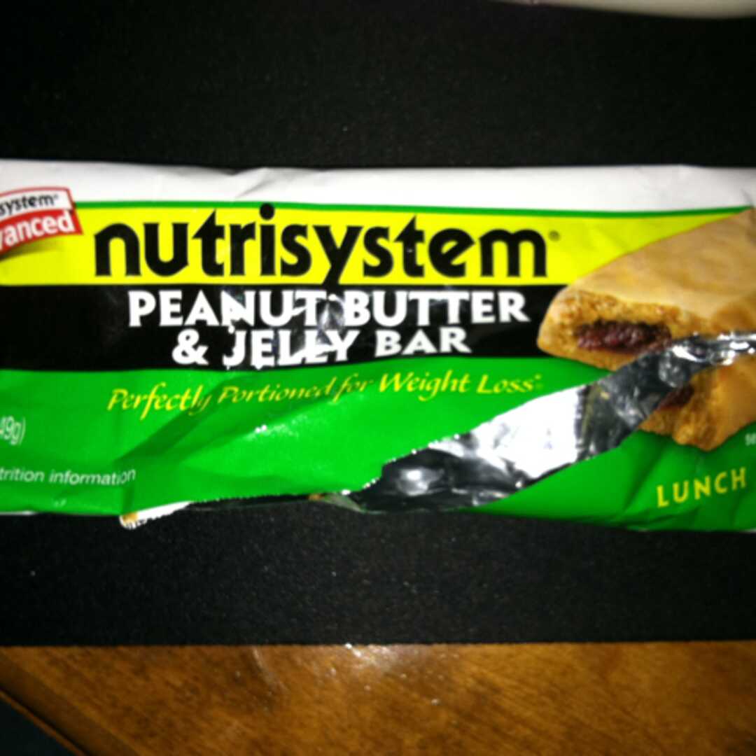 NutriSystem Peanut Butter & Jelly Bar