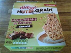 Kellogg's Nutri-Grain Croustillant de Céréales Chocolat
