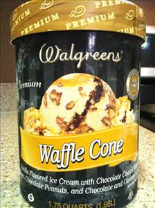 Walgreens Waffle Cone Ice Cream