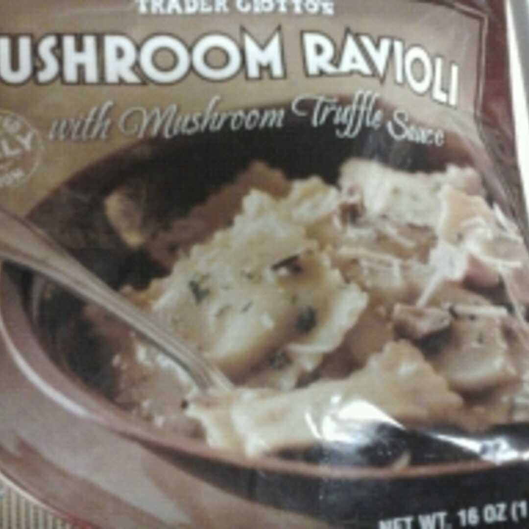 Trader Joe's Mushroom Ravioli with Mushroom Truffle Sauce