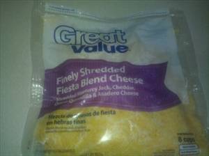 Great Value Fancy Fiesta Blend Cheese Shredded