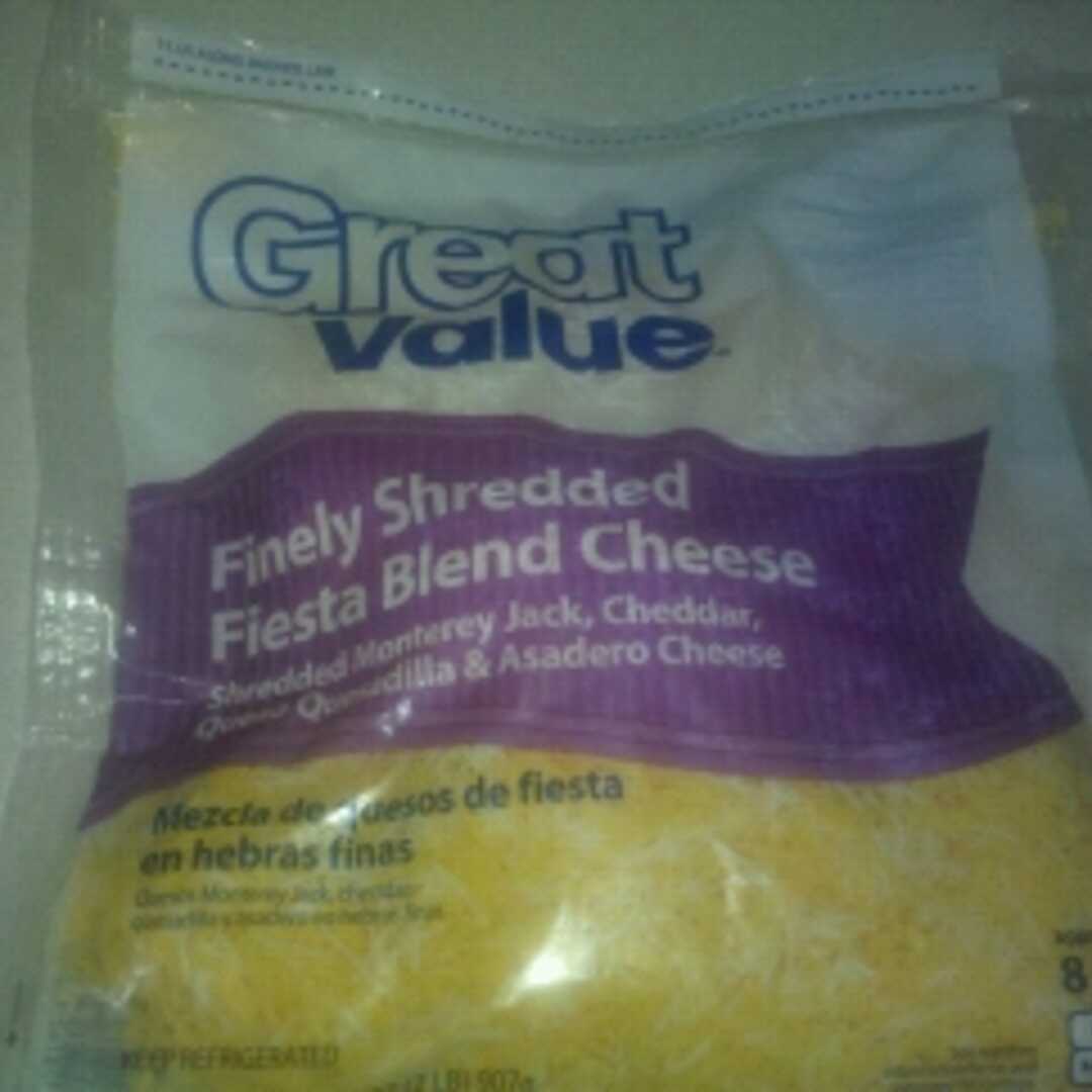 Great Value Fancy Fiesta Blend Cheese Shredded