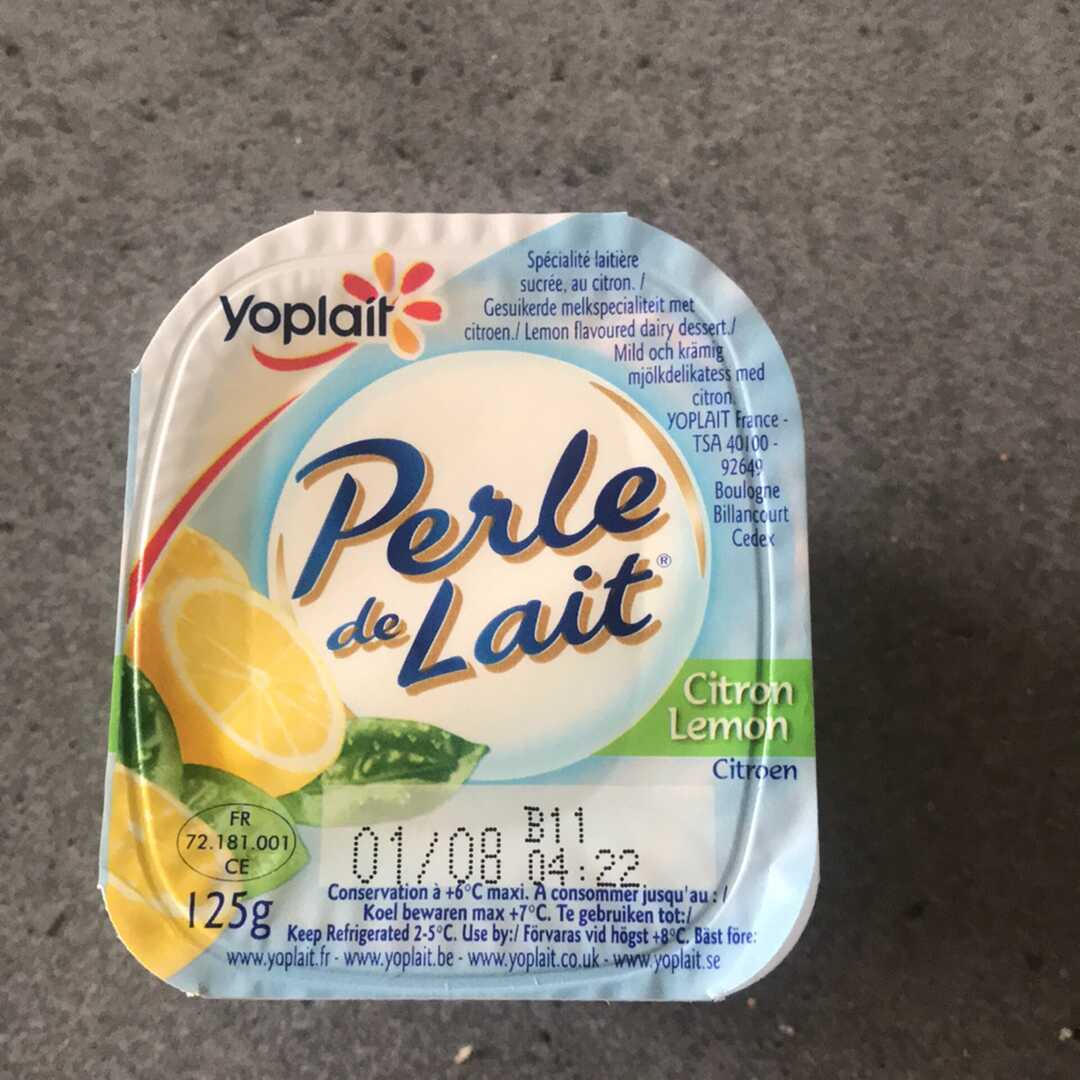 Perle de Lait Citron Yoplait 8X 125 gr