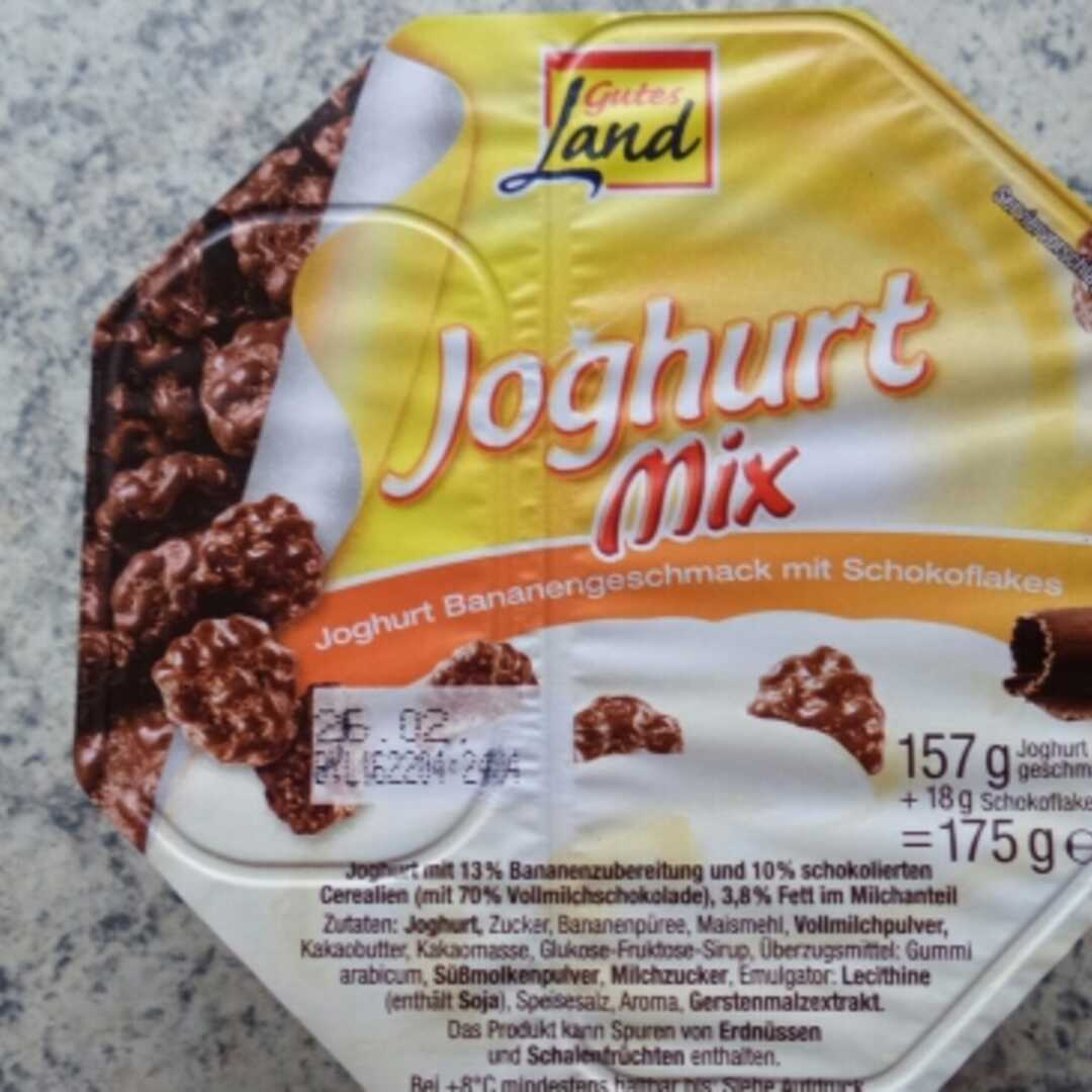 Gutes Land  Joghurt Mix - Banane mit Schokoflakes